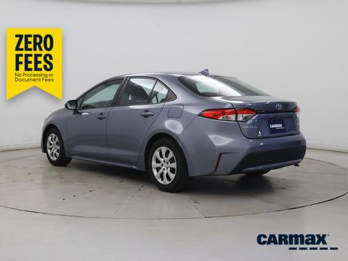 Blue 2021 Toyota Corolla LE