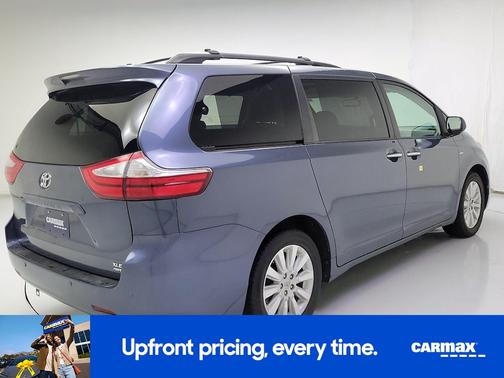 Blue 2016 Toyota Sienna XLE Premium