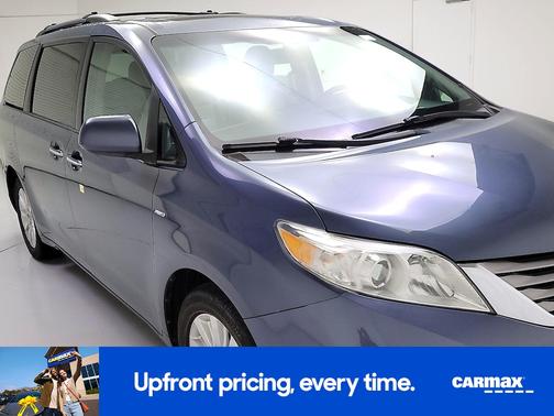Blue 2016 Toyota Sienna XLE Premium