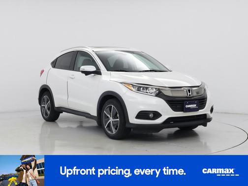 White 2021 Honda HR-V EX