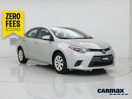 Silver 2015 Toyota Corolla LE