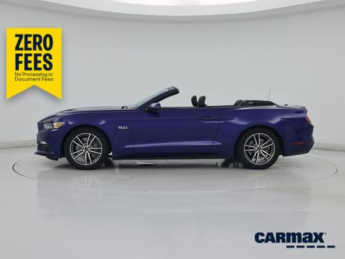 Blue 2016 Ford Mustang GT Premium