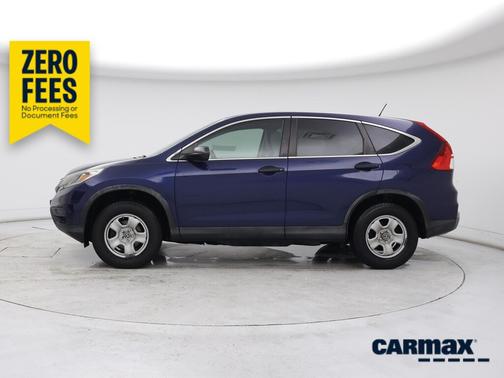 Blue 2015 Honda CR-V LX
