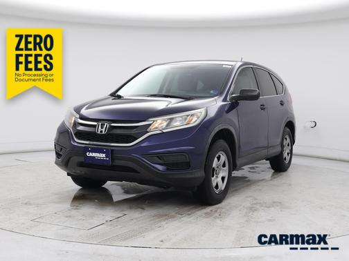 Blue 2015 Honda CR-V LX