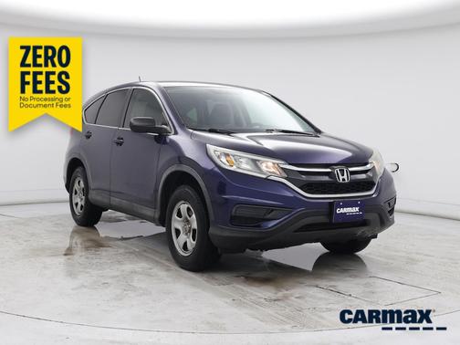 Blue 2015 Honda CR-V LX