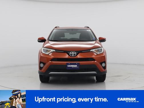 Orange 2016 Toyota RAV4 XLE