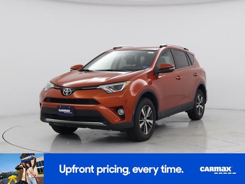 Orange 2016 Toyota RAV4 XLE