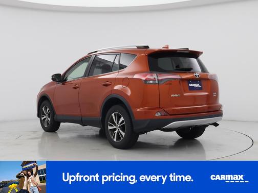 Orange 2016 Toyota RAV4 XLE