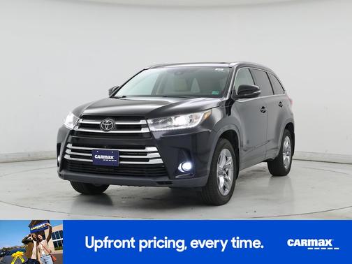 Black 2019 Toyota Highlander Limited Platinum