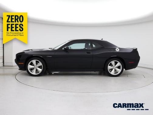 Black 2016 Dodge Challenger R/T Plus