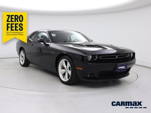Black 2016 Dodge Challenger R/T Plus