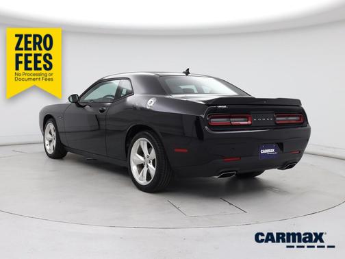 Black 2016 Dodge Challenger R/T Plus