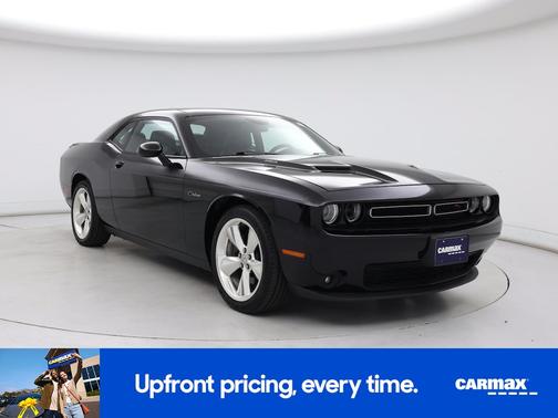 Black 2016 Dodge Challenger R/T Plus