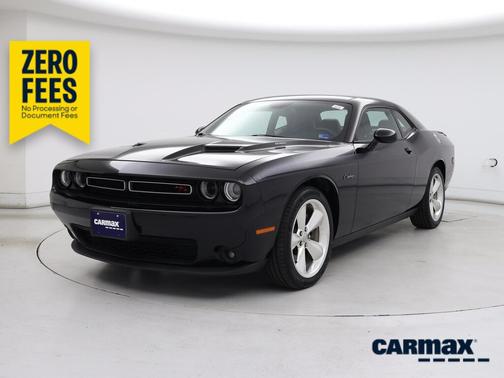 Black 2016 Dodge Challenger R/T Plus