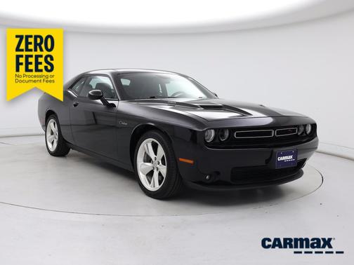 Black 2016 Dodge Challenger R/T Plus