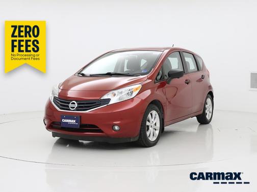 Red 2015 Nissan Versa Note SL