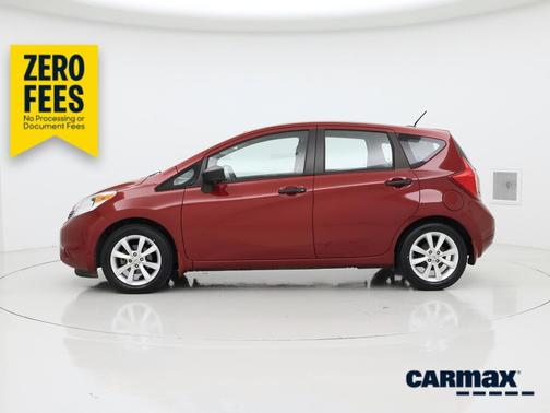Red 2015 Nissan Versa Note SL
