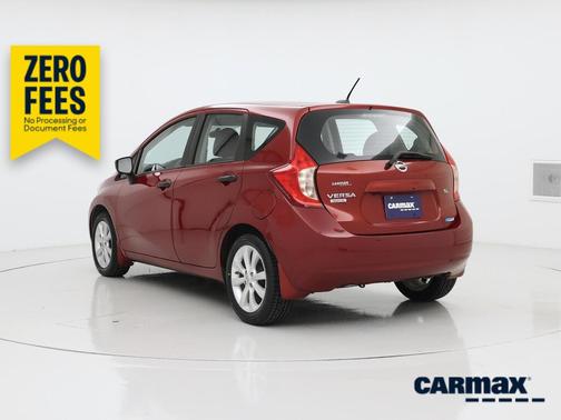 Red 2015 Nissan Versa Note SL