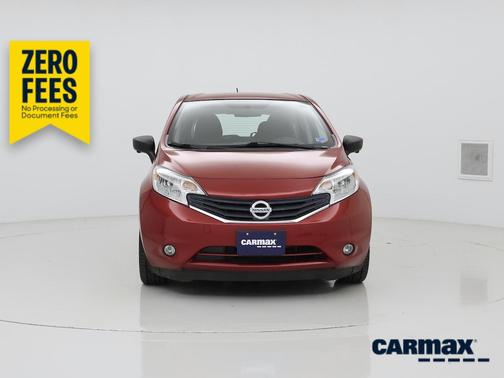 Red 2015 Nissan Versa Note SL