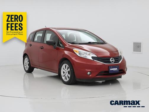 Red 2015 Nissan Versa Note SL