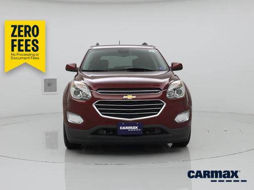 Red 2017 Chevrolet Equinox LT