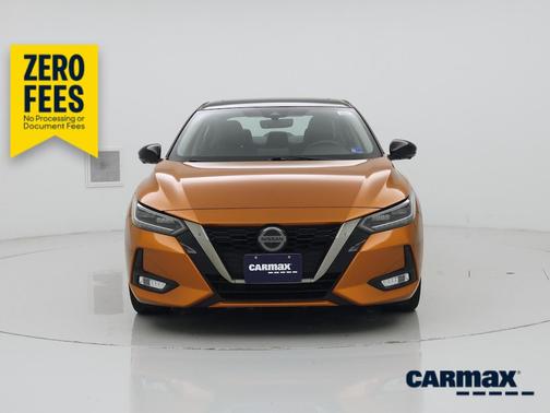 Orange 2023 Nissan Sentra SR