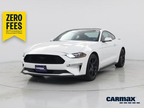 White 2018 Ford Mustang Ecoboost Premium