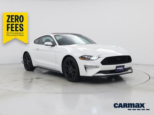 White 2018 Ford Mustang Ecoboost Premium