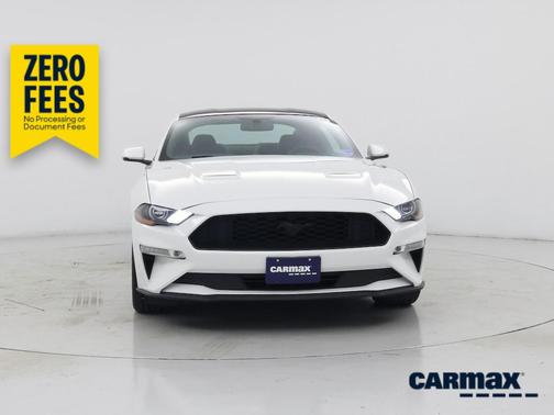 White 2018 Ford Mustang Ecoboost Premium