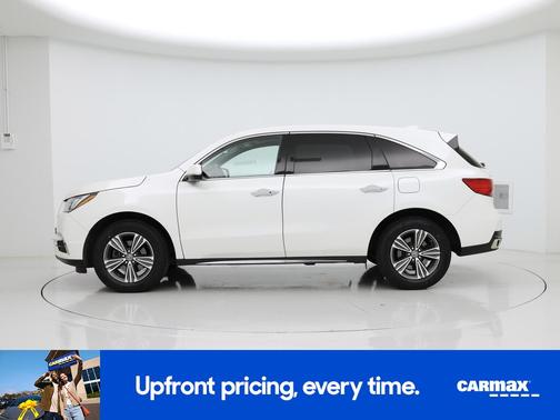 White 2019 Acura MDX