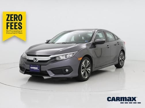 Gray 2016 Honda Civic EX-L