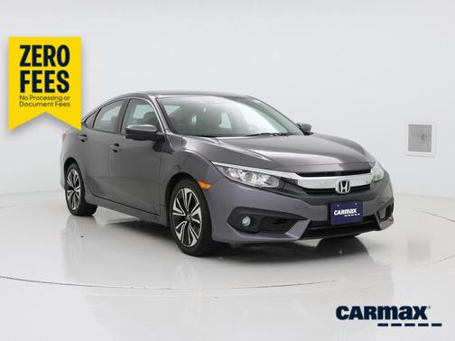 Gray 2016 Honda Civic EX-L