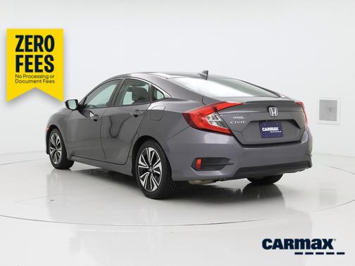 Gray 2016 Honda Civic EX-L