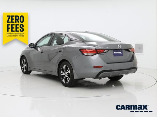 Gray 2023 Nissan Sentra SV