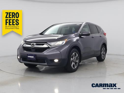 Gray 2018 Honda CR-V EX