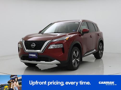 Red 2023 Nissan Rogue Platinum