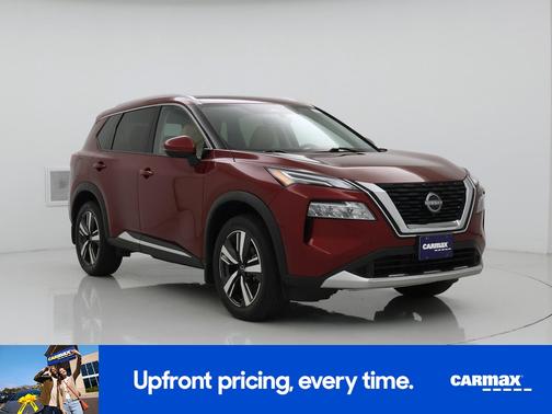 Red 2023 Nissan Rogue Platinum