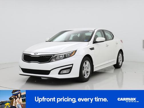 White 2015 Kia Optima LX