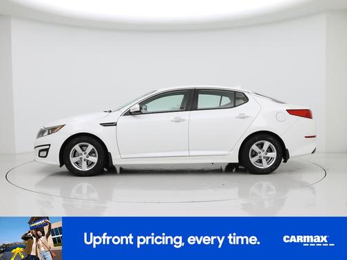 White 2015 Kia Optima LX