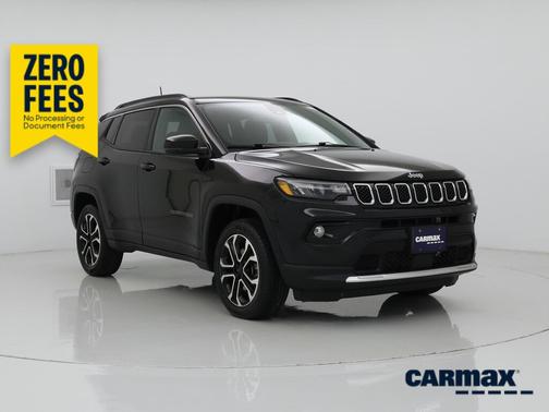 Black 2023 Jeep Compass Limited