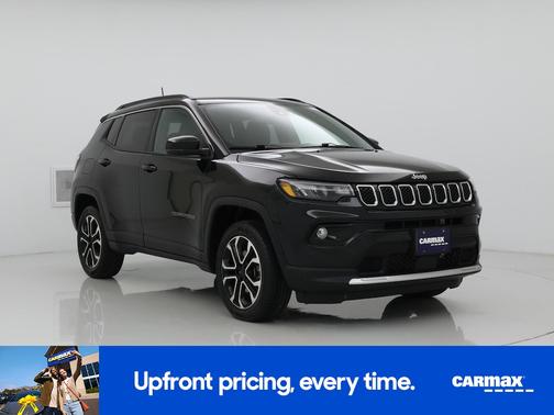 Black 2023 Jeep Compass Limited