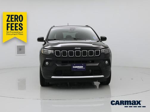 Black 2023 Jeep Compass Limited