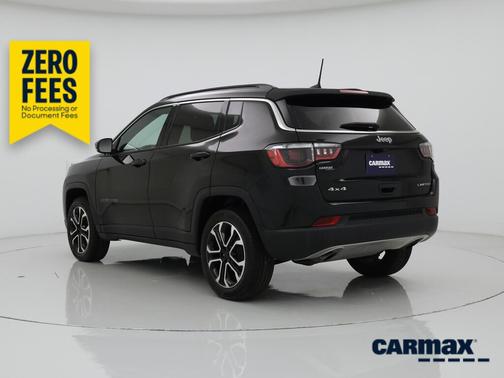 Black 2023 Jeep Compass Limited