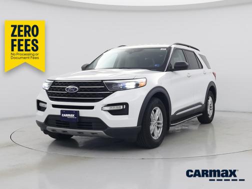 White 2020 Ford Explorer XLT