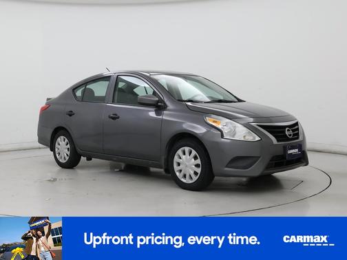 Gray 2018 Nissan Versa S Plus