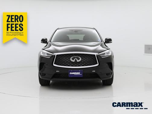 Black 2021 INFINITI QX50 Pure