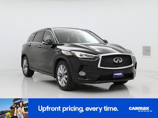 Black 2021 INFINITI QX50 Pure