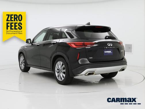 Black 2021 INFINITI QX50 Pure