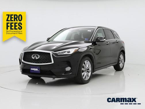 Black 2021 INFINITI QX50 Pure