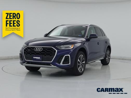Blue 2024 Audi Q5 S-Line Premium Plus